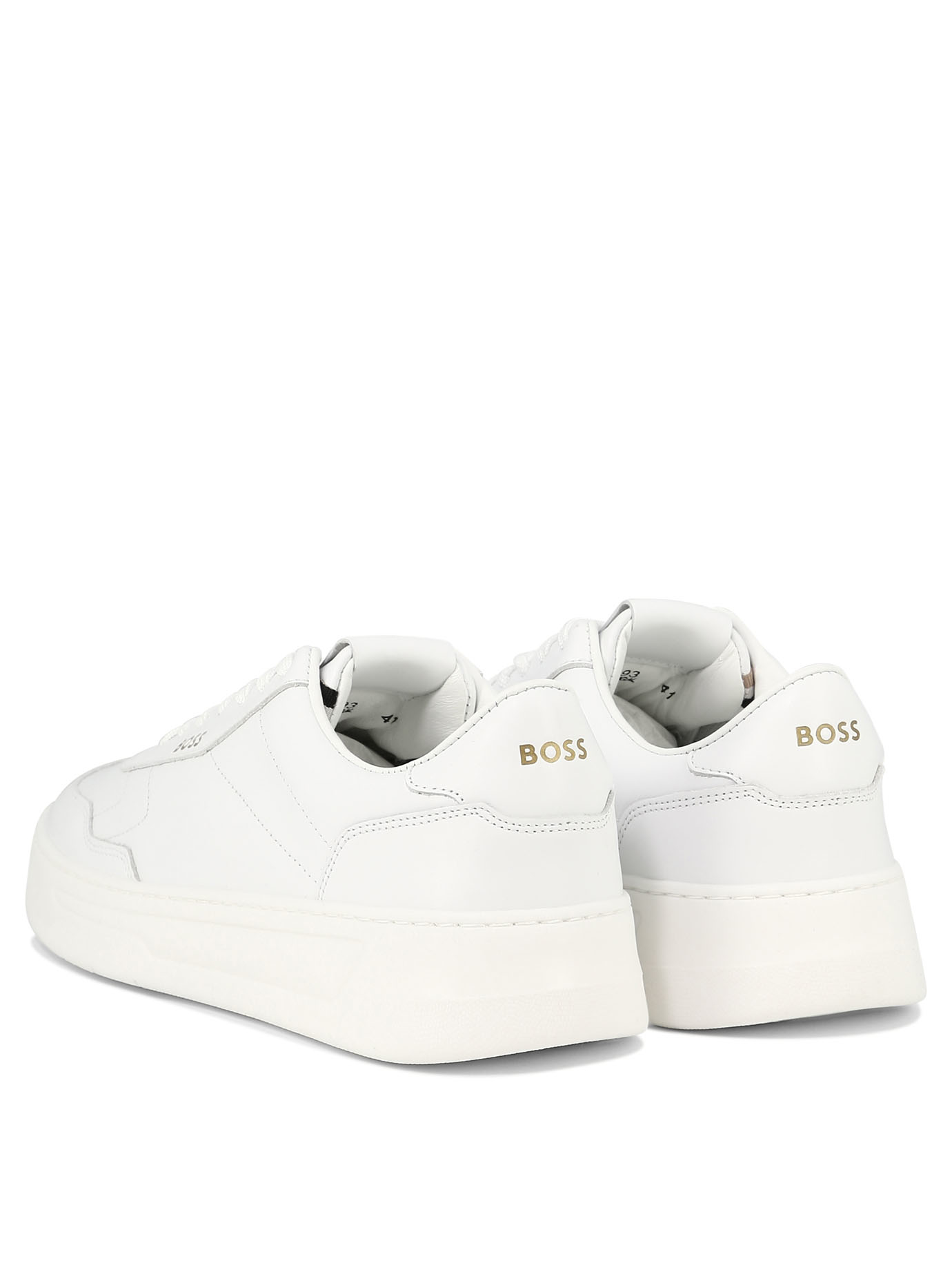 HUGO BOSS White Baltimore sneakers